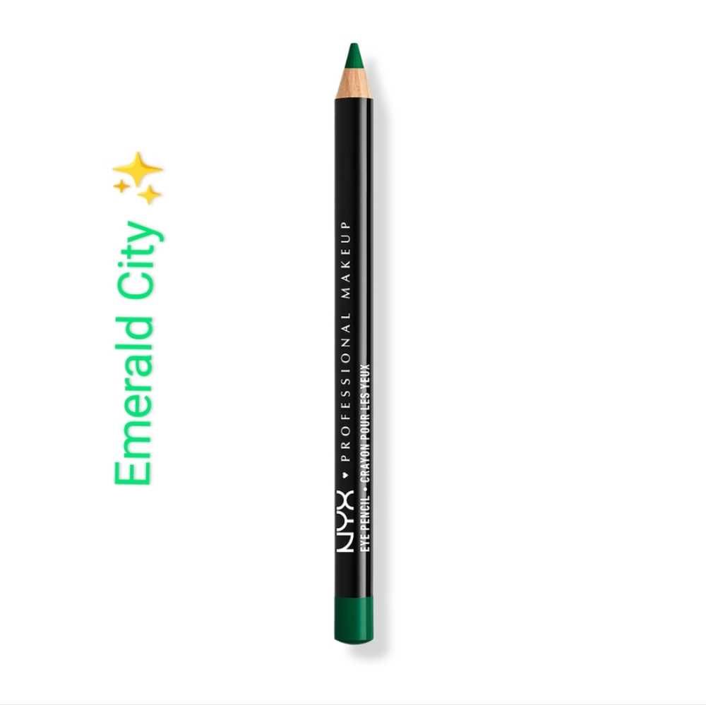 NYX Slim Eye Pencil Long-Lasting Eyeliner Shade: Emerald City 💚 ✨ 🆕